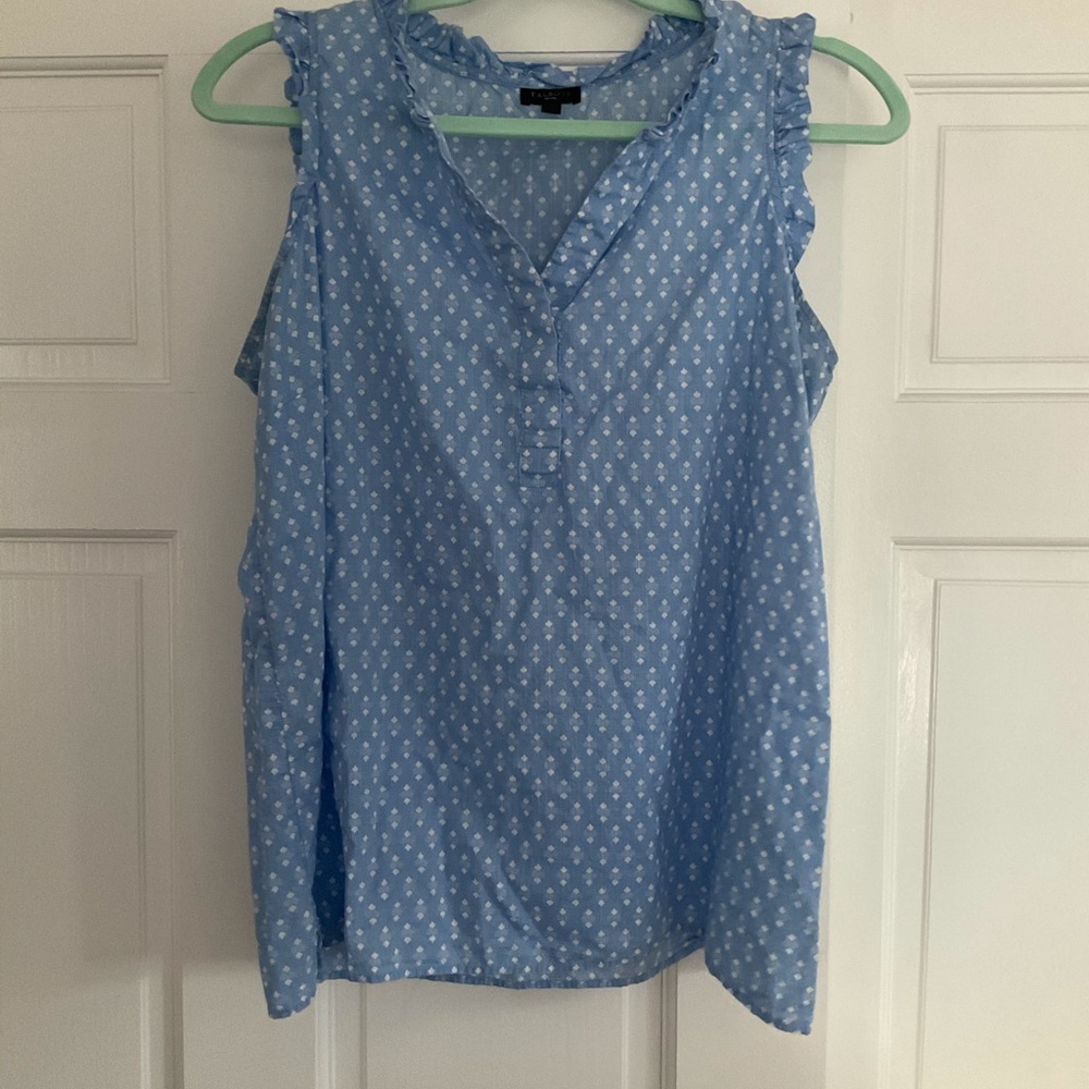 Talbots patterned blouse - Picture 4 of 10